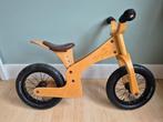 Houten loopfietsje, Ophalen