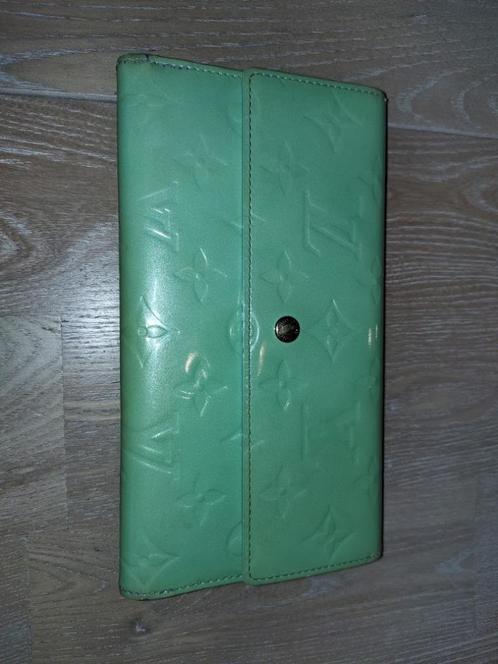 Louis Vuitton portemonnee in Vernis Vert, Handtassen en Accessoires, Portemonnees, Gebruikt, Overige merken, Groen, Leder, Ophalen of Verzenden