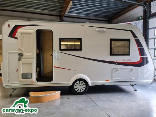 Sterckeman EASY 470PE COMFORT, Caravanes & Camping, Caravanes, Entreprise, jusqu'à 4, 750 - 1000 kg, Sterckeman, 5 à 6 mètres