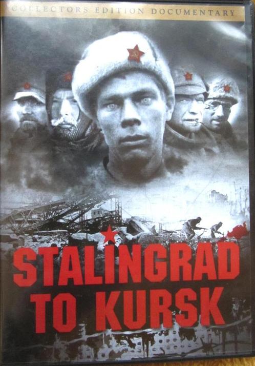 DVD OORLOG: STALINGRAD TO KURSK, Cd's en Dvd's, Dvd's | Actie, Zo goed als nieuw, Oorlog, Alle leeftijden, Ophalen of Verzenden