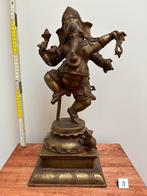 Ganesh - statue en bronze - 03, Antiquités & Art, Enlèvement ou Envoi