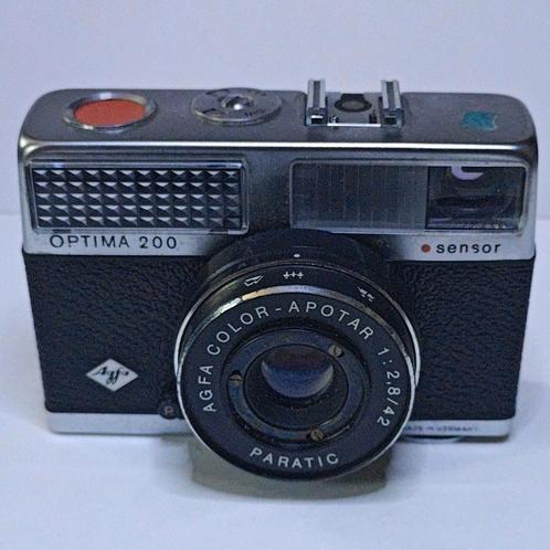 Agfa Optima 200-sensor (1968), Audio, Tv en Foto, Fotocamera's Analoog, Gebruikt, Ophalen of Verzenden