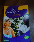zo gezegd 2.1, Boeken, Schoolboeken, Ophalen, Zo goed als nieuw, Nederlands