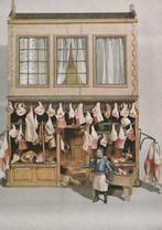 FOLKLORE -  Engelse Beenhouwers Shop ( 1840 ), Non affranchie, Envoi, Artisanats et Métiers
