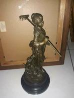 bronze signe auguste moreau, Enlèvement ou Envoi, Bronze