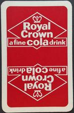 1 Speelkaart Royal Crown Cola, Verzamelen, Ophalen of Verzenden, Zo goed als nieuw