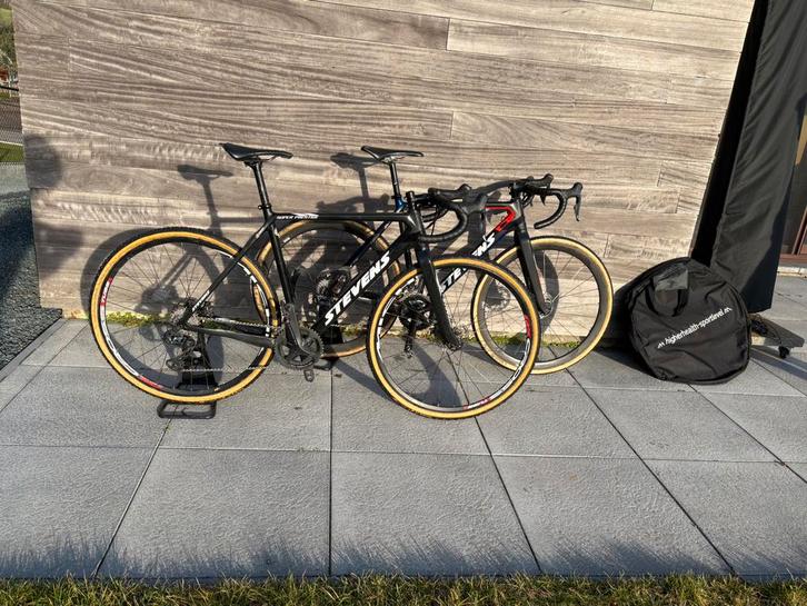 2x Stevens Superprestige di2 + veel toebehoren, Fietsen en Brommers, Fietsen | Racefietsen, Zo goed als nieuw, Overige merken