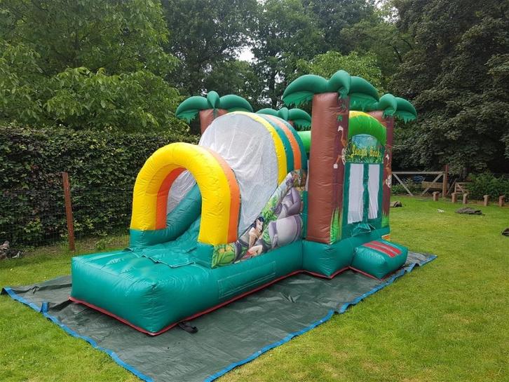Springkasteel te koop, Hobby en Vrije tijd, Feestartikelen | Verhuur, Zo goed als nieuw, Ophalen
