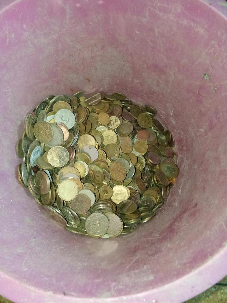 Tout type de jeton par kilo ou lot, Collections, Machines | Machines à sous, Enlèvement ou Envoi