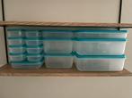Set 15 plastic bewaardozen, Ophalen of Verzenden, Zo goed als nieuw, Blauw, Overige typen