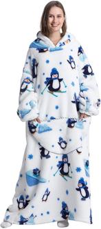 Oversized deken met capuchon | zacht en warm, Joreay, -, Verzenden, -