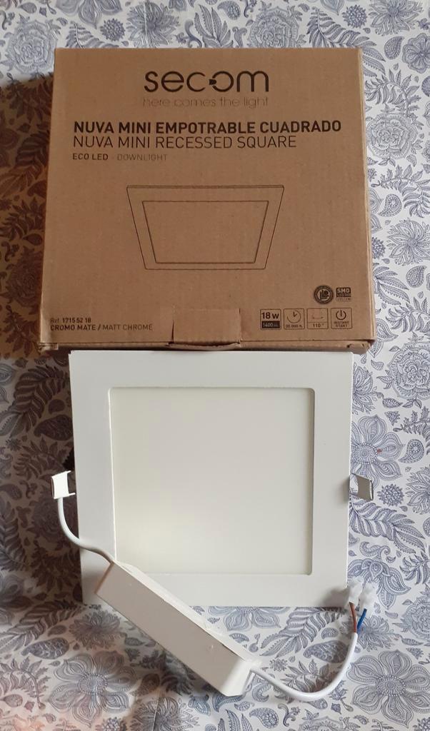 eclairage led carré a encastrer neuf, Huis en Inrichting, Woonaccessoires | Overige, Nieuw, Ophalen of Verzenden