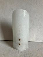 Vintage ijsglas wandlamp J.T.Kalmar Oostenrijk jaren 60, Ophalen of Verzenden, Gebruikt