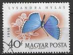 Hongarije 1959 - Yvert 1323 - Turkooisblauw - 40 fi. (ST), Postzegels en Munten, Postzegels | Europa | Hongarije, Verzenden, Gestempeld