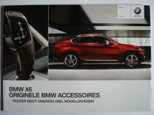 BMW X6 accessoires 2010 Brochure Catalogue Prospekt, Livres, Autos | Brochures & Magazines, Utilisé, BMW, Envoi