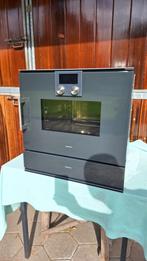 Gaggenau combi stoomoven BSP250100 warmhoudlade antraciet, Zo goed als nieuw, Oven met grill, Inbouw, 45 tot 60 cm