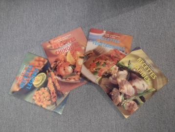 Lot de 4 livres Cuisine pratique pas à pas beschikbaar voor biedingen