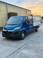 CITROËN JUMPER 2.2HDI 7 PLACES EURO 5B, Auto's, Bestelwagens en Lichte vracht, Zwart, Citroën, Blauw, 7 zetels