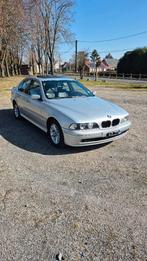 Bmw 525i e39, Autos, BMW, Cuir, Argent ou Gris, Entretenue par le concessionnaire, Noir
