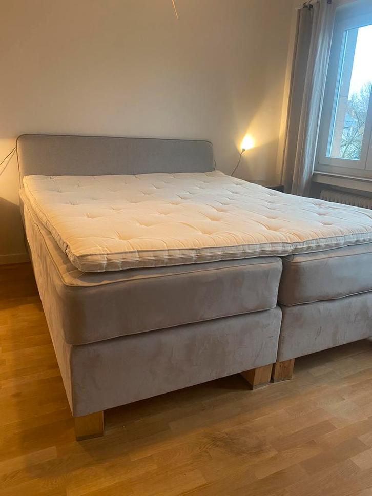 Sommier de luxe Merens 180 x 210 (2 matelas), Maison & Meubles, Chambre à coucher | Lits boxsprings, Comme neuf, 180 cm, 210 cm