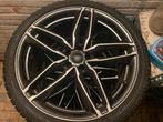 21" audi Rs6 velgen met winterbanden, Auto-onderdelen, Banden en Velgen, Ophalen, Winterbanden, Band(en)