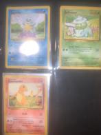 Pokemon base set starters, Hobby en Vrije tijd, Verzamelkaartspellen | Pokémon, Ophalen of Verzenden, Gebruikt, Meerdere kaarten