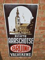 Aarschotse bruine reclamebord, Ophalen, Gebruikt, Reclamebord