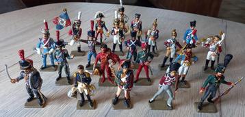 21 metalen soldaten Napoleon 1/32 beschikbaar voor biedingen