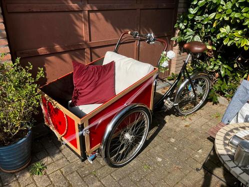 Triporteur Christiania Bikes Classic bakfiets, Fietsen en Brommers, Fietsen | Bakfietsen, Gebruikt, Overige merken, 2 kinderen