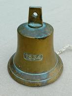 Koperen bel gemerkt 1834, Antiek en Kunst, Antiek | Brons en Koper, Ophalen of Verzenden, Koper