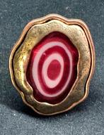 Antieke ring 1940-50, Handtassen en Accessoires, Antieke sieraden, Ophalen of Verzenden, Overige materialen, Ring