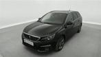 Peugeot 308 1.5 BlueHDi GT Line CUIR / NAVI / CARPALY / TOIT, Auto's, Gebruikt, 4 cilinders, Start-stop-systeem, Zwart