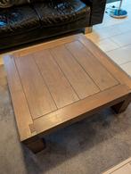 Massief houten salontafel - walnoot bruin, Huis en Inrichting, Tafels | Salontafels, Ophalen, Gebruikt