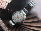NOS Timex horloge dameshorloge met datum ca. 1970's, Antiek en Kunst, Ophalen of Verzenden