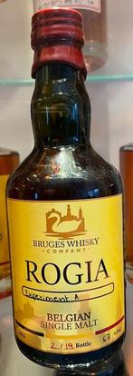 Rogia Brugse Whisky Experiment A te koop (unieke fles)., Verzamelen, Wijnen, Ophalen