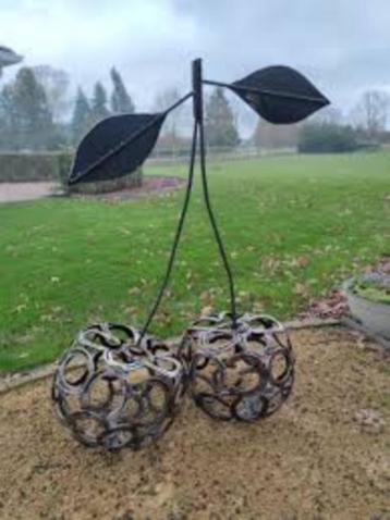 tuinbeeld , dubbele kersen & appels & peren & hoefijzers beschikbaar voor biedingen