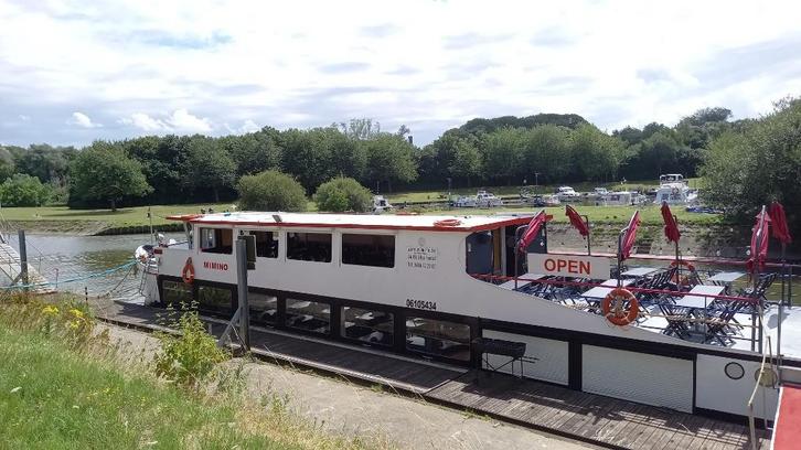 Bateau passagers, Watersport en Boten, Motorboten en Motorjachten, 12 meter of meer, Diesel, Binnenboordmotor, 50 pk of meer, Ophalen