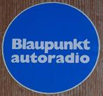 Vintage sticker Blaupunkt car stereo retro autocollant, Collections, Comme neuf, Voiture ou Moto, Enlèvement ou Envoi
