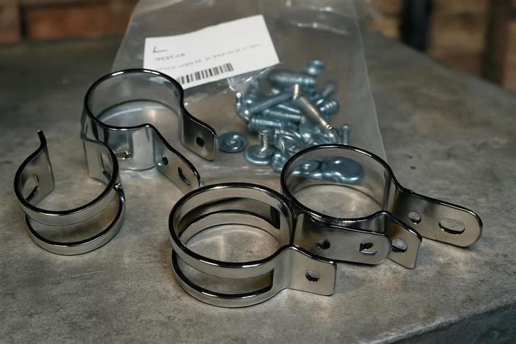 Bevestigingskit Windscherm - Voorvork 40-44 mm, Motoren, Accessoires | Overige, Nieuw, Verzenden