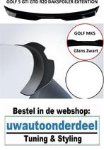 Achterklep Spoiler Glans Zwart Geschikt voor VW Golf 5 GTI, Verzenden