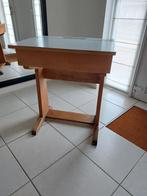 Vintage schoolbankje, Huis en Inrichting, Ophalen, Gebruikt