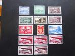 Saargebiet : 18 postzegels (periode 1921 - 1955), Postzegels en Munten, Overige periodes, Ophalen of Verzenden