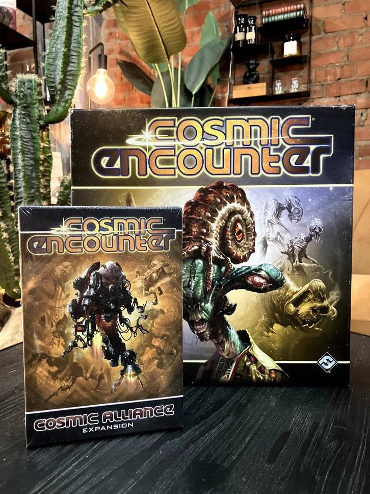 Cosmic Encounter + Cosmic Alliance, Hobby en Vrije tijd, Gezelschapsspellen | Bordspellen, Nieuw, Ophalen