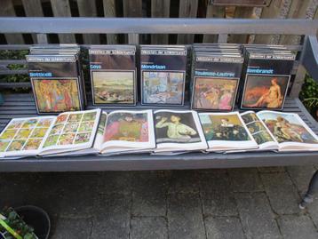 Collectie boeken ( 30 ) Meesters der schilderkunst beschikbaar voor biedingen