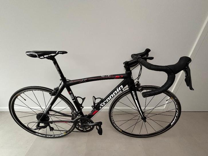 Koersfiets Scoppio - maat 54 - aluminium, Fietsen en Brommers, Fietsen | Racefietsen, Zo goed als nieuw, Overige merken, 15 tot 20 versnellingen