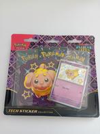 Paldean fates tech sticker collection fidough, Hobby en Vrije tijd, Verzamelkaartspellen | Pokémon, Verzenden, Nieuw, Overige typen