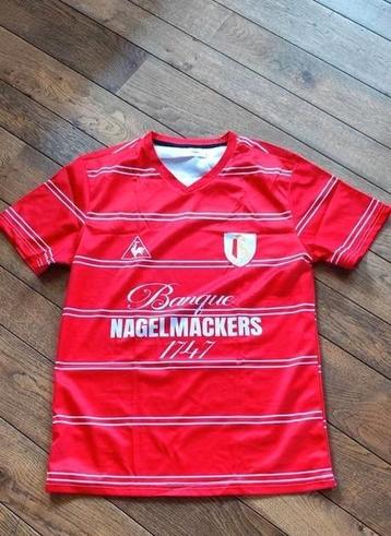 Vintage jersey „Replica” Standard de Liège.Banque Nagelmaker beschikbaar voor biedingen
