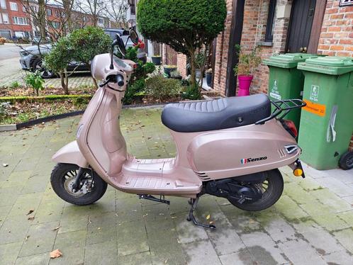 Scooter Senzo Rivalux Champagnekleur, Fietsen en Brommers, Scooters | Overige merken, Zo goed als nieuw, Klasse A (25 km/u), Benzine