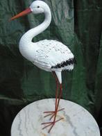statue d un oiseau cigogne en fer forgé pat couleurs nouveau, Jardin & Terrasse, Animal, Enlèvement ou Envoi, Métal, Neuf