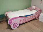 Meisjesbed, Kinderen en Baby's, Kinderkamer | Bedden, Ophalen, 85 tot 100 cm, Zo goed als nieuw, Matras